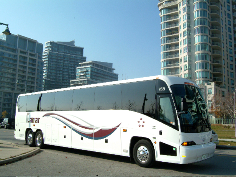 56 Passenger Coach Exterior